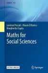 Maths for Social Sciences cover