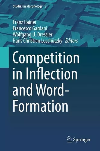 Competition in Inflection and Word-Formation cover