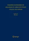 Gesammelte Abhandlungen  -  Collected Papers III cover