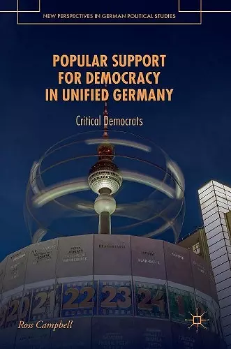 Popular Support for Democracy in Unified Germany cover