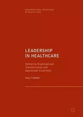 Leadership in Healthcare cover