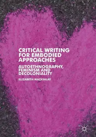 Critical Writing for Embodied Approaches cover