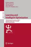 Learning and Intelligent Optimization cover