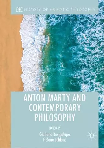 Anton Marty and Contemporary Philosophy cover
