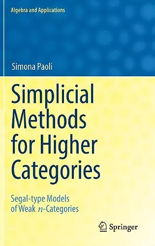 Simplicial Methods for Higher Categories cover