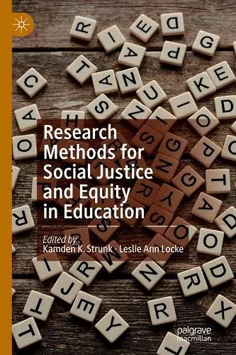 Research Methods for Social Justice and Equity in Education cover