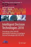 Intelligent Decision Technologies 2018 cover