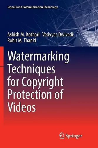 Watermarking Techniques for Copyright Protection of Videos cover