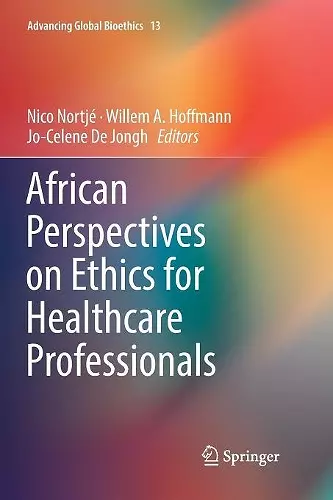 African Perspectives on Ethics for Healthcare Professionals cover