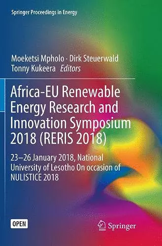 Africa-EU Renewable Energy Research and Innovation Symposium 2018 (RERIS 2018) cover