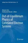 Out-of-Equilibrium Physics of Correlated Electron Systems cover