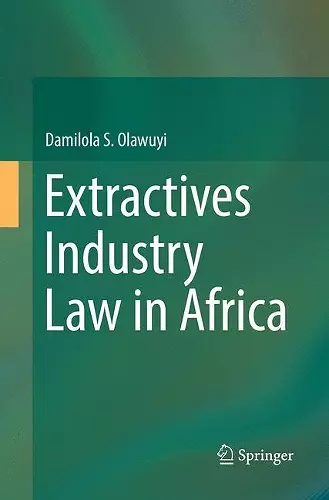 Extractives Industry Law in Africa cover