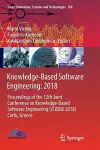 Knowledge-Based Software Engineering: 2018 cover