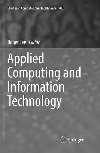 Applied Computing and Information Technology cover