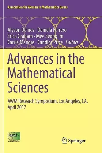 Advances in the Mathematical Sciences cover