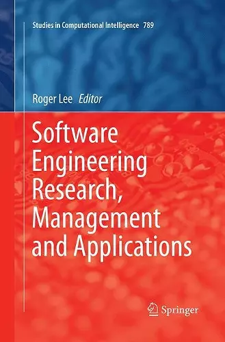 Software Engineering Research, Management and Applications cover