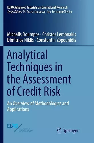 Analytical Techniques in the Assessment of Credit Risk cover