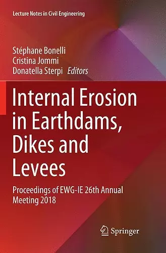 Internal Erosion in Earthdams, Dikes and Levees cover