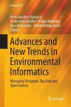 Advances and New Trends in Environmental Informatics cover