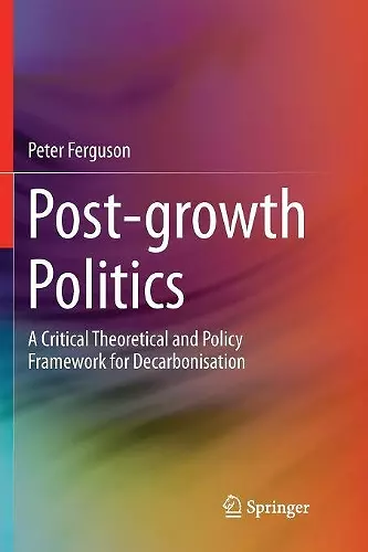 Post-growth Politics cover