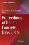 Proceedings of Italian Concrete Days 2016 cover