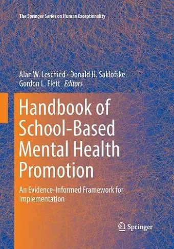 Handbook of School-Based Mental Health Promotion cover
