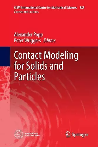 Contact Modeling for Solids and Particles cover