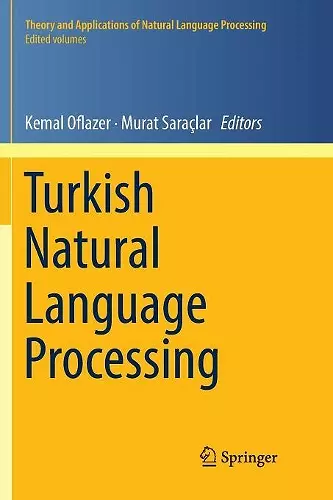 Turkish Natural Language Processing cover