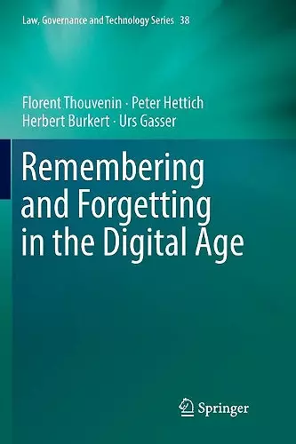 Remembering and Forgetting in the Digital Age cover