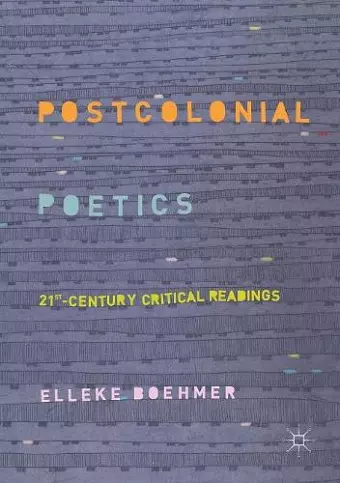 Postcolonial Poetics cover