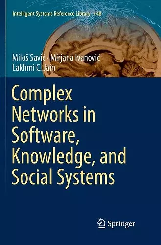 Complex Networks in Software, Knowledge, and Social Systems cover