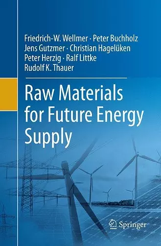 Raw Materials for Future Energy Supply cover