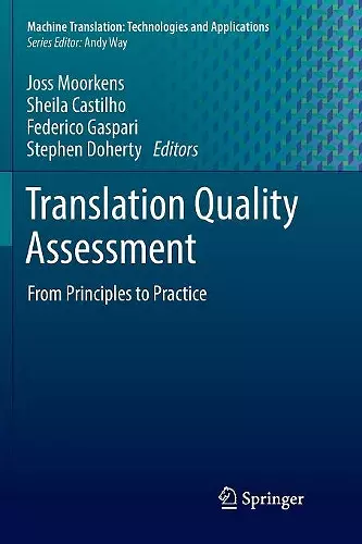Translation Quality Assessment cover
