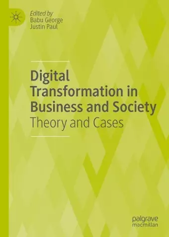 Digital Transformation in Business and Society cover