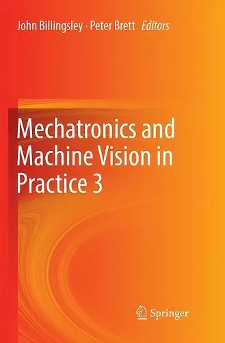 Mechatronics and Machine Vision in Practice 3 cover