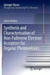 Synthesis and Characterisation of Non-Fullerene Electron Acceptors for Organic Photovoltaics cover