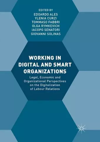Working in Digital and Smart Organizations cover
