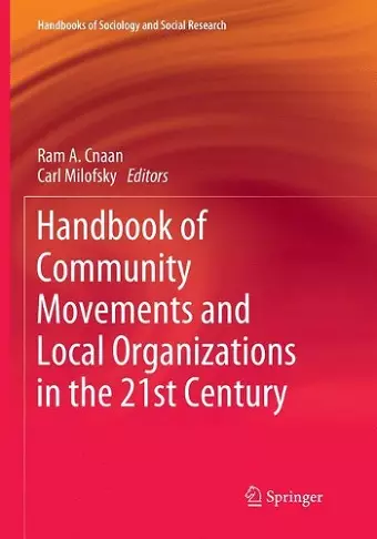 Handbook of Community Movements and Local Organizations in the 21st Century cover