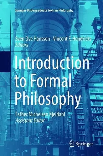 Introduction to Formal Philosophy cover