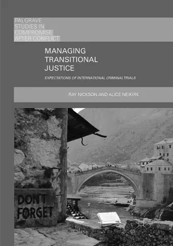 Managing Transitional Justice cover