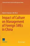 Impact of Culture on Management of Foreign SMEs in China cover