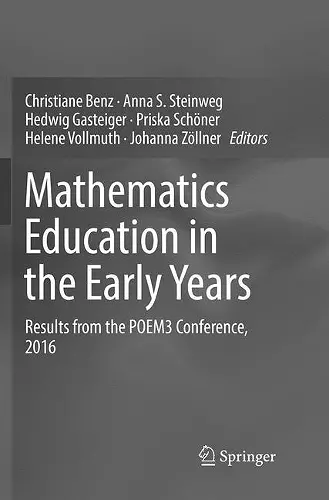 Mathematics Education in the Early Years cover
