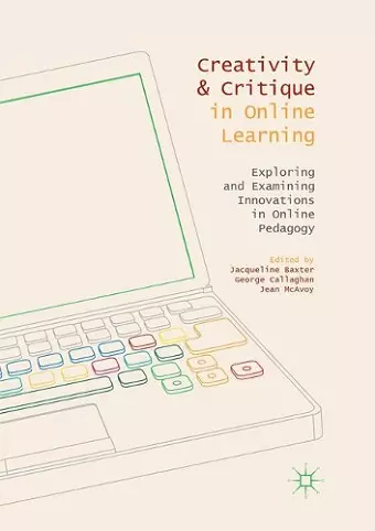 Creativity and Critique in Online Learning cover
