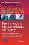 Developments and Advances in Defense and Security cover