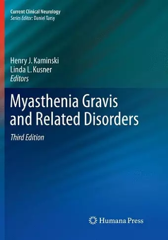 Myasthenia Gravis and Related Disorders cover