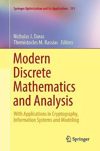 Modern Discrete Mathematics and Analysis cover