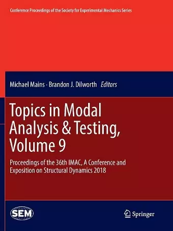 Topics in Modal Analysis & Testing, Volume 9 cover