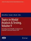 Topics in Modal Analysis & Testing, Volume 9 cover