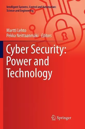 Cyber Security: Power and Technology cover