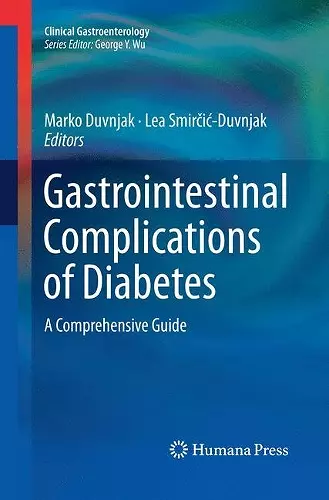 Gastrointestinal Complications of Diabetes cover